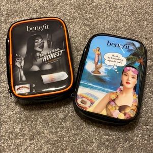 Benefit Cosmetics Makeup Zip Pouch